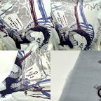 Chanel Shawl No5 Perfume Cashmere Blue — view 8