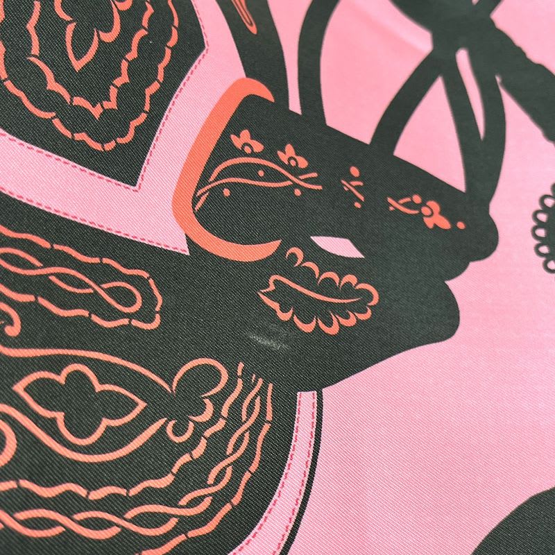 Hermes Scarf Festivak DES Amazon Silk Multicolor — view 8