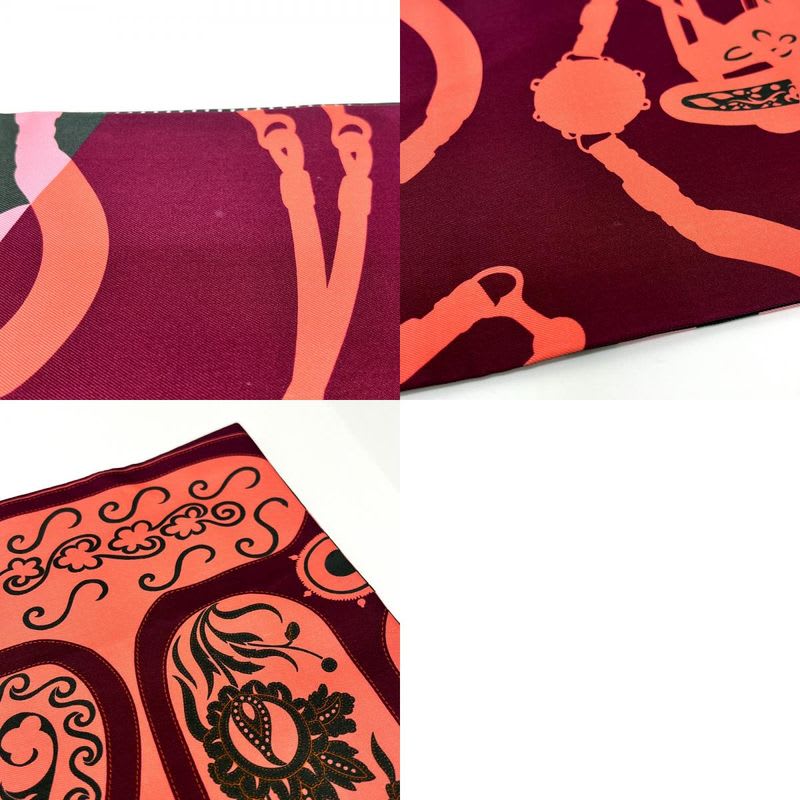 Hermes Scarf Festivak DES Amazon Silk Multicolor — view 9