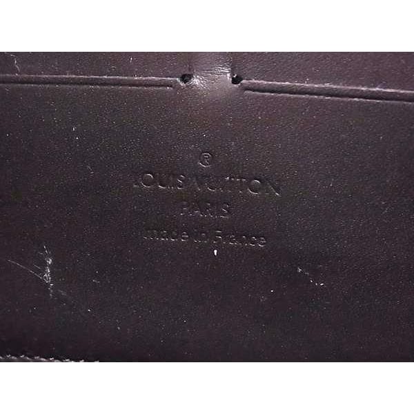 Louis Vuitton Wallet Zippy Amarant Monogram Vernis Round — view 2