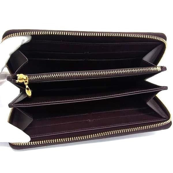 Louis Vuitton Wallet Zippy Amarant Monogram Vernis Round — view 4