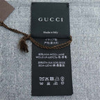 Gucci Sherry Line Muffler Gray Brown Sky Blue 4g704 1469 Scarf — view 5