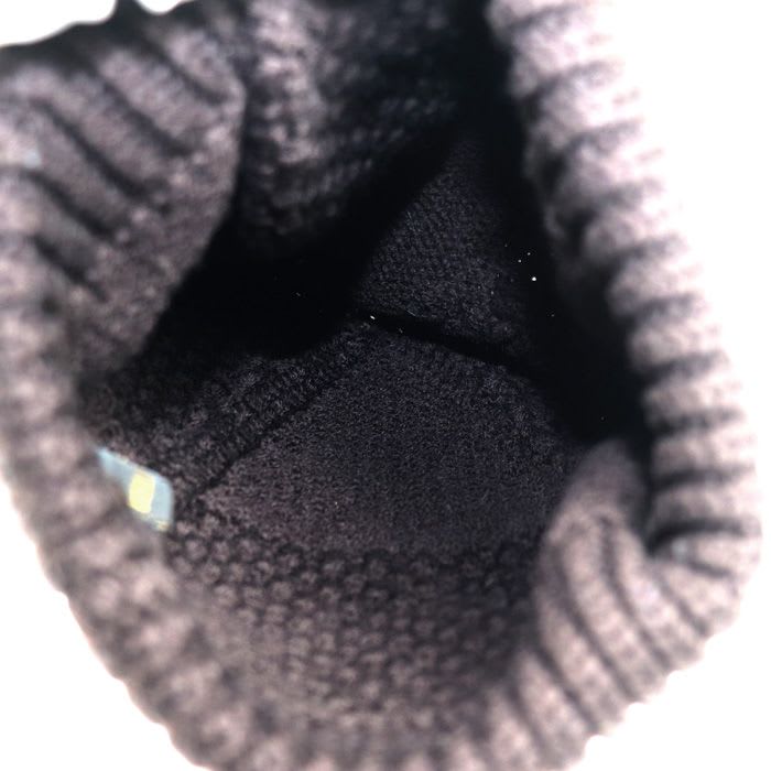 Louis Vuitton Damier Leather Patch Knit Cap Brown — view 3