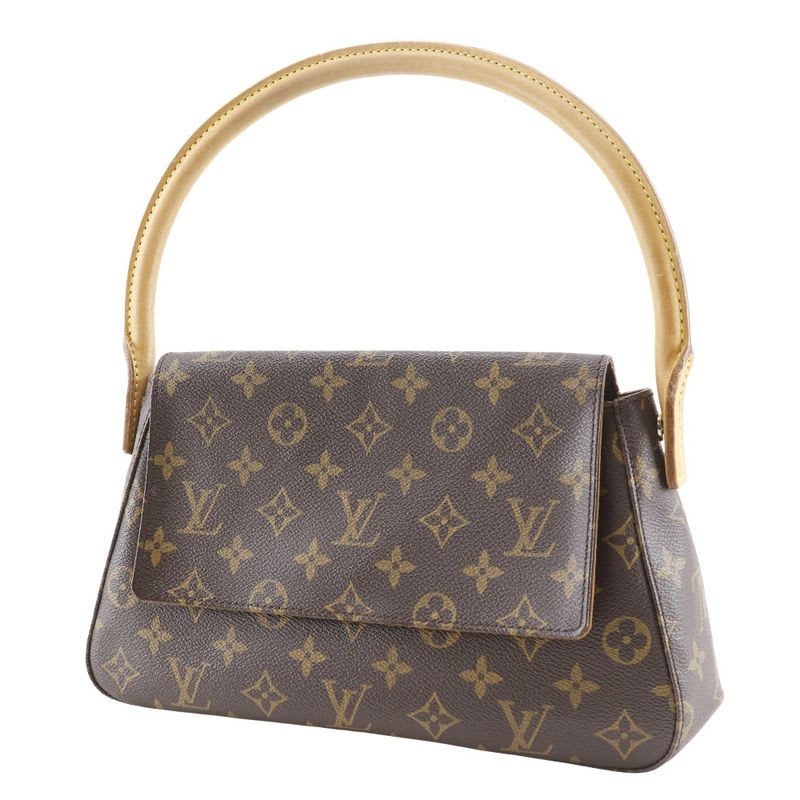 Louis Vuitton Mini Looping Monogram Canvas Brown Mi1002