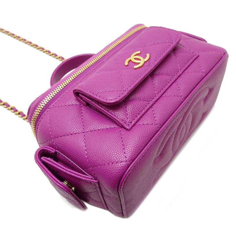 Chanel Shoulder Bag Vanity Case Ap3017 — view 4
