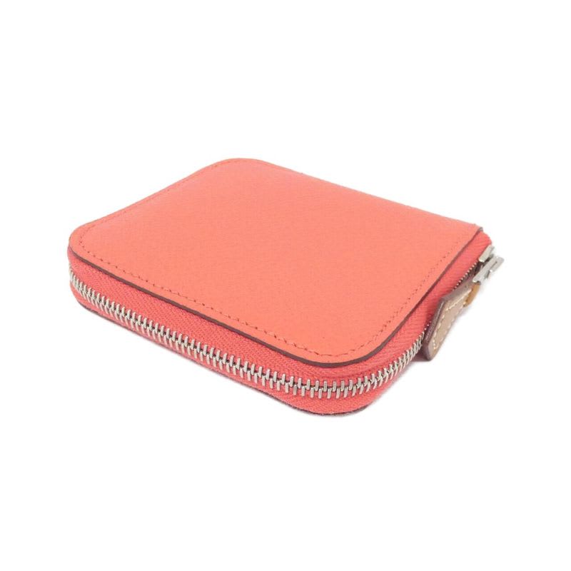 Hermes Carre en Boucles Silk In Porte Monnaie Coin Case — view 2