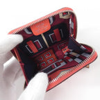 Hermes Carre en Boucles Silk In Porte Monnaie Coin Case — view 3