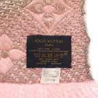 Louis Vuitton Monogram Echarpe Logomania Shine Muffler Pink Scarf — view 4