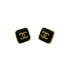 Chanel Coco Mark Motif Square GP Plated Earrings 23BK — view 4