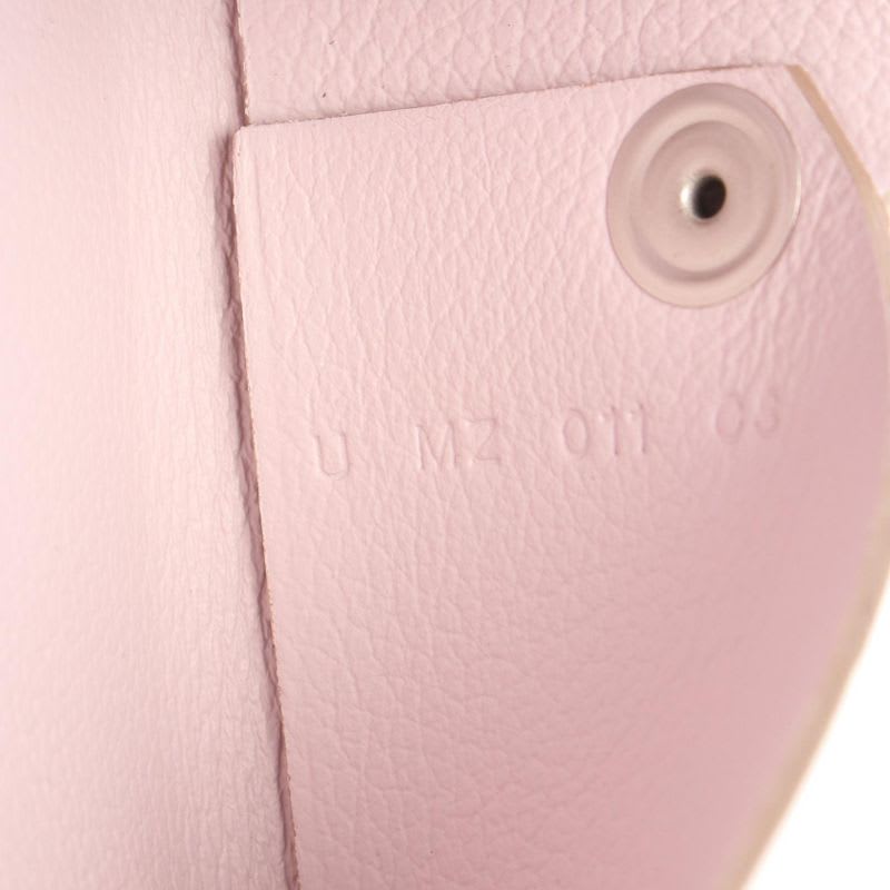 Hermes Coin Case Calvi Rose Dragee Other — view 6