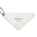 Prada Triangle Logo Plate Earrings — view 5