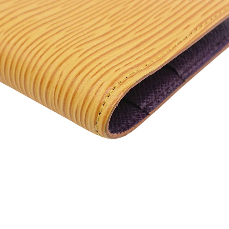 Louis Vuitton Epi Agenda Mini Notebook Cover Yellow — view 8