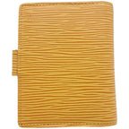 Louis Vuitton Epi Agenda Mini Notebook Cover Yellow — view 3