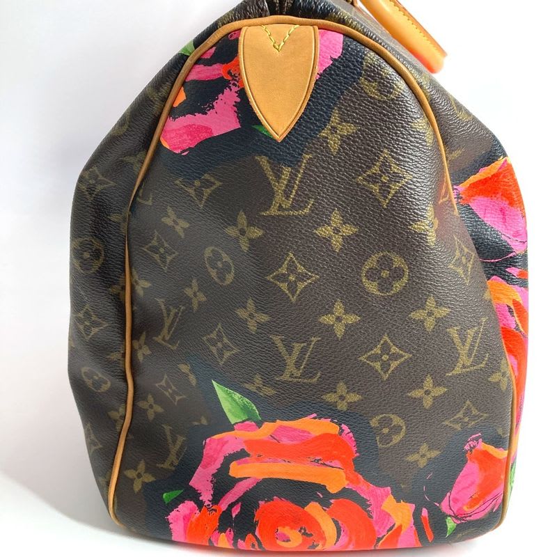 Louis Vuitton Boston Bag Keepall 50 Monogram Canvas Pink — view 3