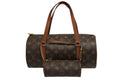 Louis Vuitton Papillon 30 Handbag Vintage Monogram Canvas Brown