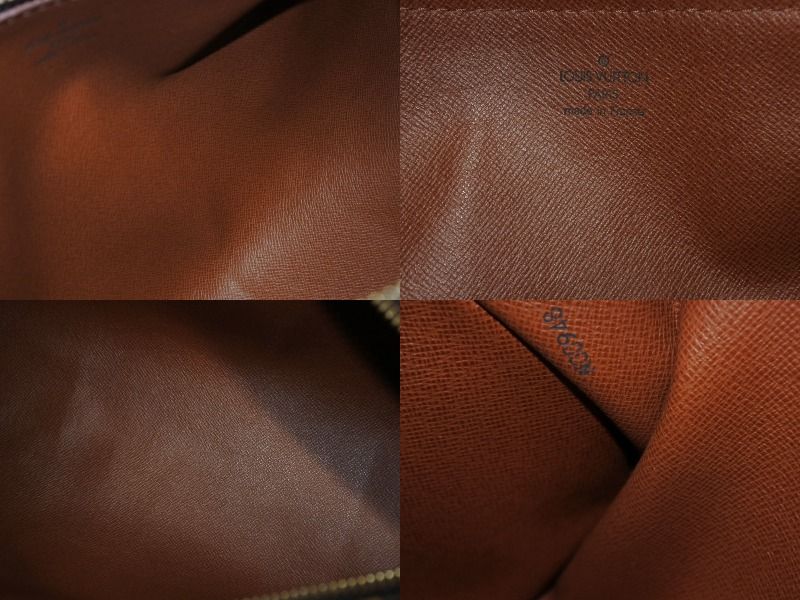 Louis Vuitton Papillon 30 Handbag Vintage Monogram Canvas Brown — view 7