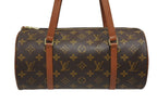 Louis Vuitton Papillon 30 Handbag Vintage Monogram Canvas Brown — view 2