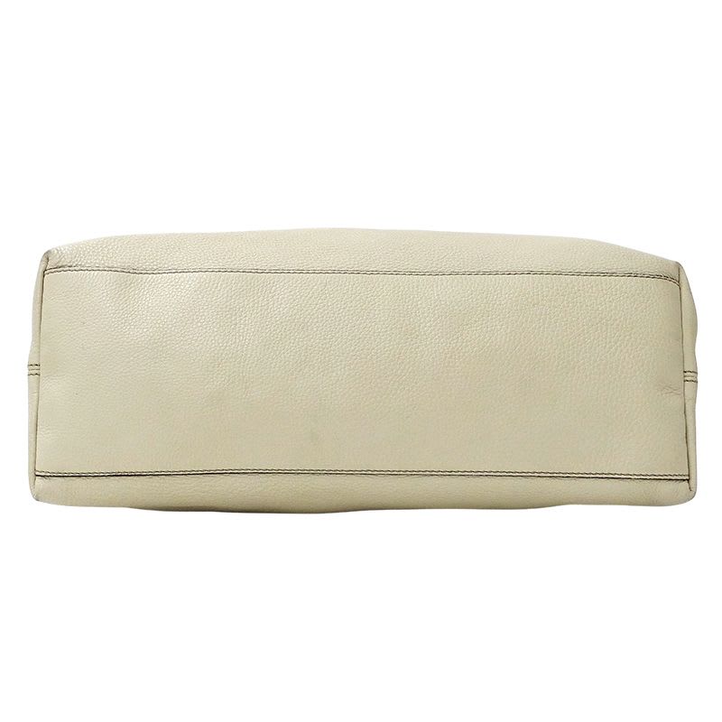 Gucci Bag Tote Soho Interlocking G Leather White — view 4