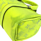 Louis Vuitton Key Holder Porto Cles Mini Keepall Taiga Leather Yellow — view 3