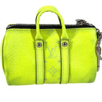 Louis Vuitton Key Holder Porto Cles Mini Keepall Taiga Leather Yellow — view 5