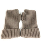 Hermes Gloves Philippa Fingerless Cashmere Gray — view 2