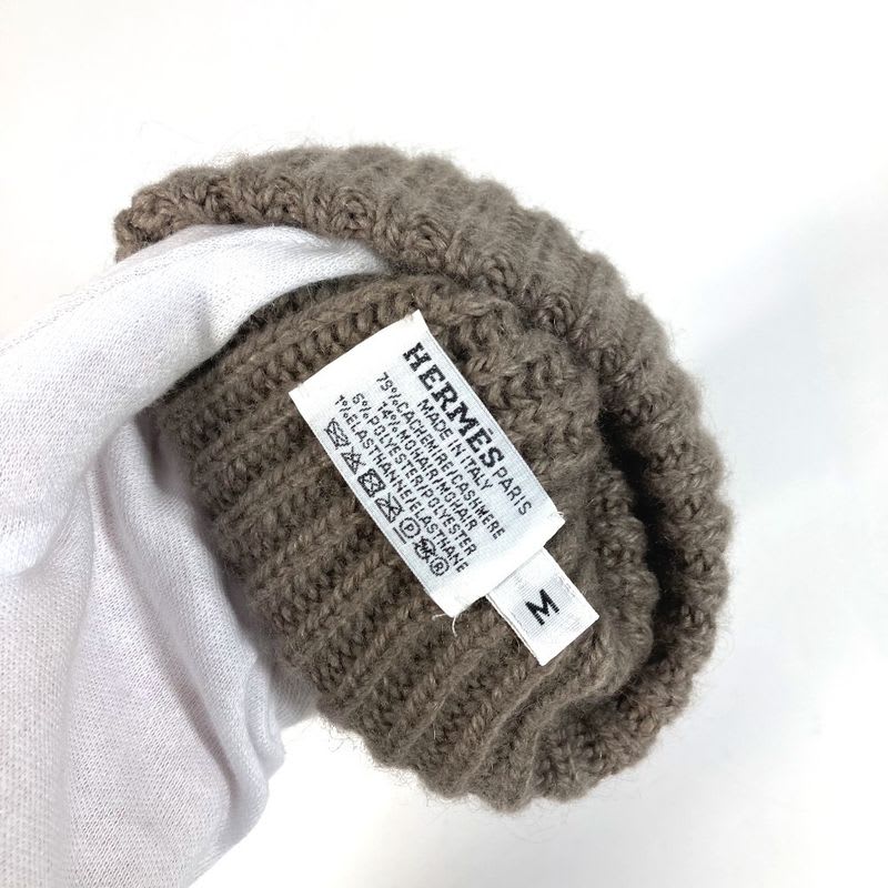 Hermes Gloves Philippa Fingerless Cashmere Gray — view 7