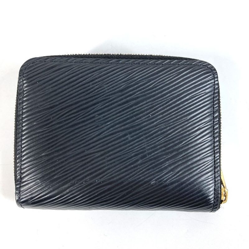 Louis Vuitton Coin Case Zippy Purse Epi Leather Noir Black — view 2