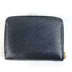 Louis Vuitton Coin Case Zippy Purse Epi Leather Noir Black — view 2