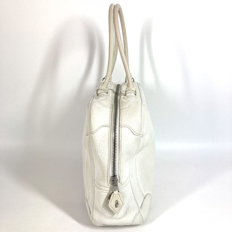 Hermes Handbag Omnibus PM Leather White — view 3