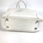 Hermes Handbag Omnibus PM Leather White — view 6