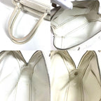 Hermes Handbag Omnibus PM Leather White — view 9