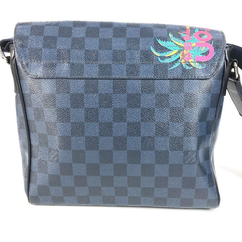 Louis Vuitton Shoulder Bag District PM Damie Ecobalt Canvas