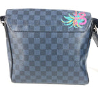 Louis Vuitton Shoulder Bag District PM Damie Ecobalt Canvas