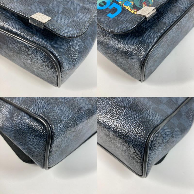 Louis Vuitton Shoulder Bag District PM Damie Ecobalt Canvas