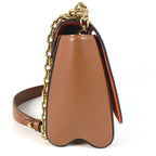 Louis Vuitton Shoulder Bag Sac Twist MM Monogram Canvas Brown