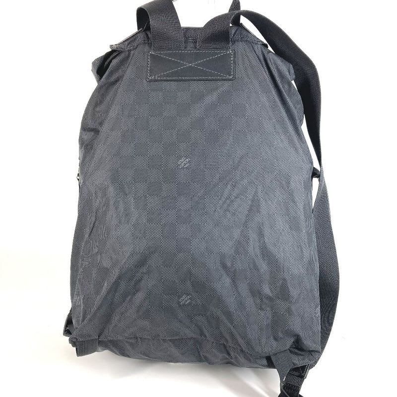 Louis Vuitton Backpack Light Pack Galaxy Leather Nylon Black — view 4