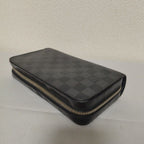 Louis Vuitton Zippy XL Damier Graphite Wallet — view 3