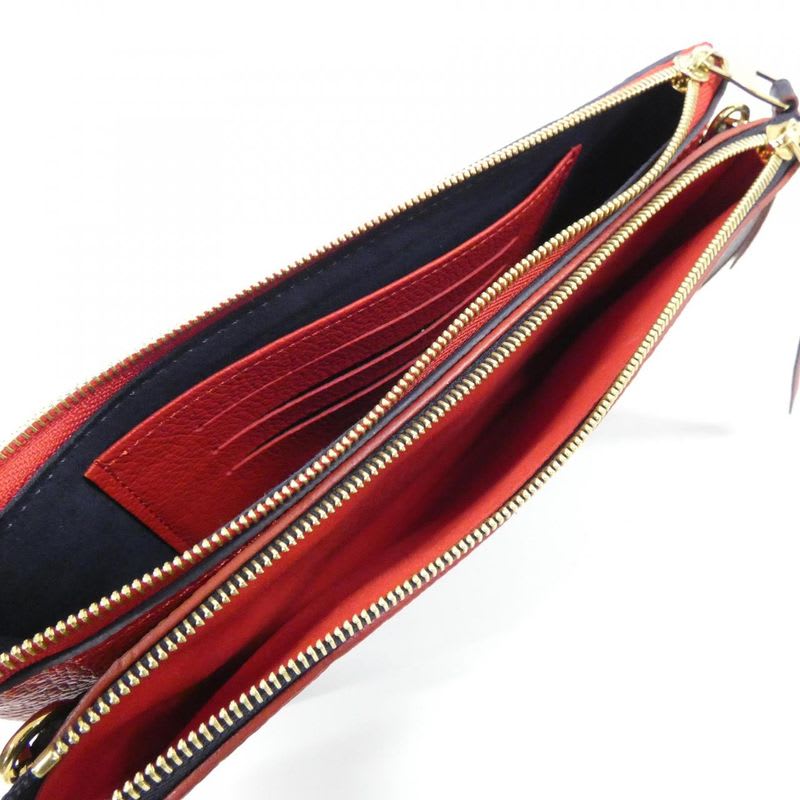 Louis Vuitton Monogram Empreinte Pochette Double Zip Shoulder Bag — view 6