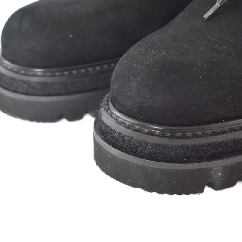 Louis Vuitton NBA Oberkamphrein Suede Ankle Boots Sneakers 8.5 Black Bm0290 — view 4