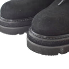Louis Vuitton NBA Oberkamphrein Suede Ankle Boots Sneakers 8.5 Black Bm0290 — view 4