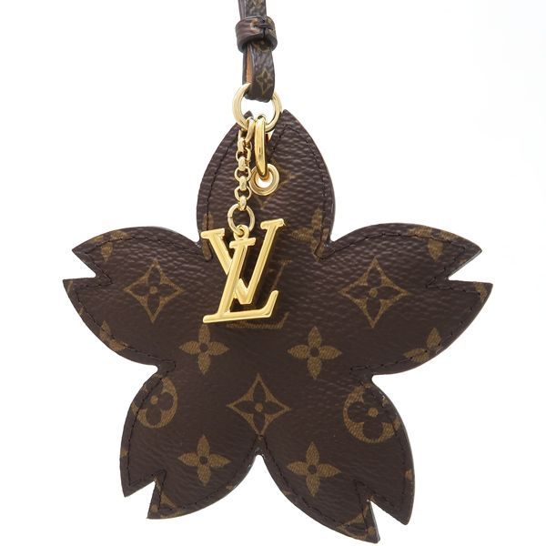 Louis Vuitton Lvtm Bag Charm Cherry Blossom Takashi Murakami Leather — view 4