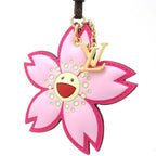 Louis Vuitton Lvtm Bag Charm Cherry Blossom Takashi Murakami Leather — view 3