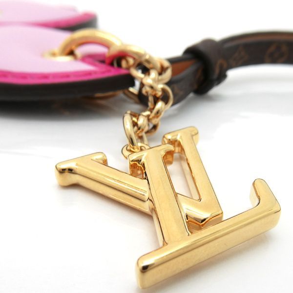 Louis Vuitton Lvtm Bag Charm Cherry Blossom Takashi Murakami Leather — view 9