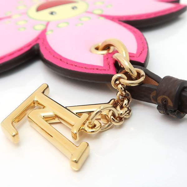 Louis Vuitton Lvtm Bag Charm Cherry Blossom Takashi Murakami Leather — view 8