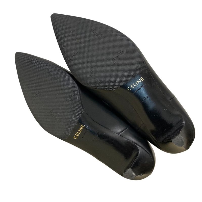 Celine Leather Side Gore Ankle Boots Size 36 — view 6