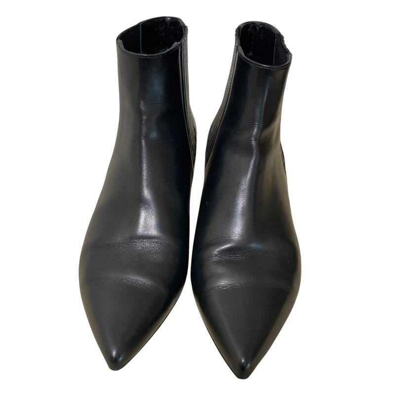 Celine Leather Side Gore Ankle Boots Size 36 — view 2