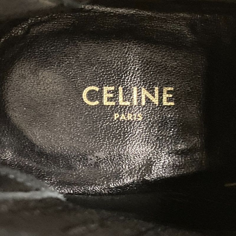 Celine Leather Side Gore Ankle Boots Size 36 — view 8