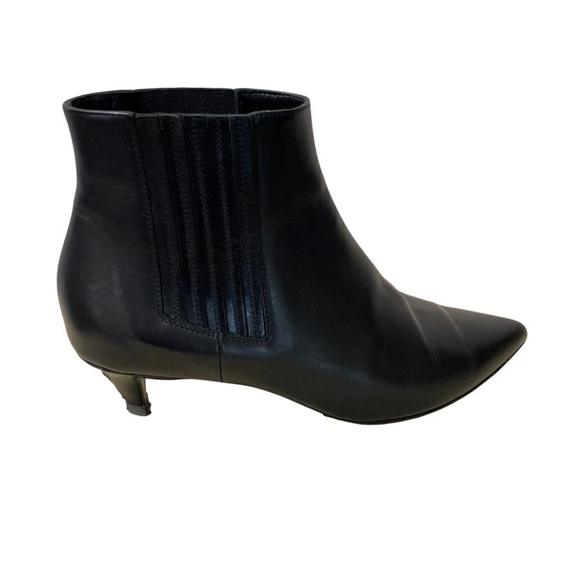 Celine Leather Side Gore Ankle Boots Size 36 — view 5