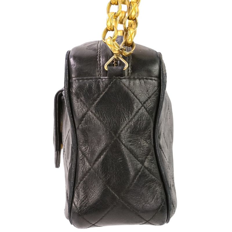 Chanel Charm Quilted Chain Shoulder Bag Camera — view 5