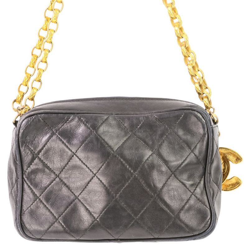 Chanel Charm Quilted Chain Shoulder Bag Camera — view 4